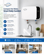 Horizontal Side - Panel Instant Electric Water Heater - HeatSwift