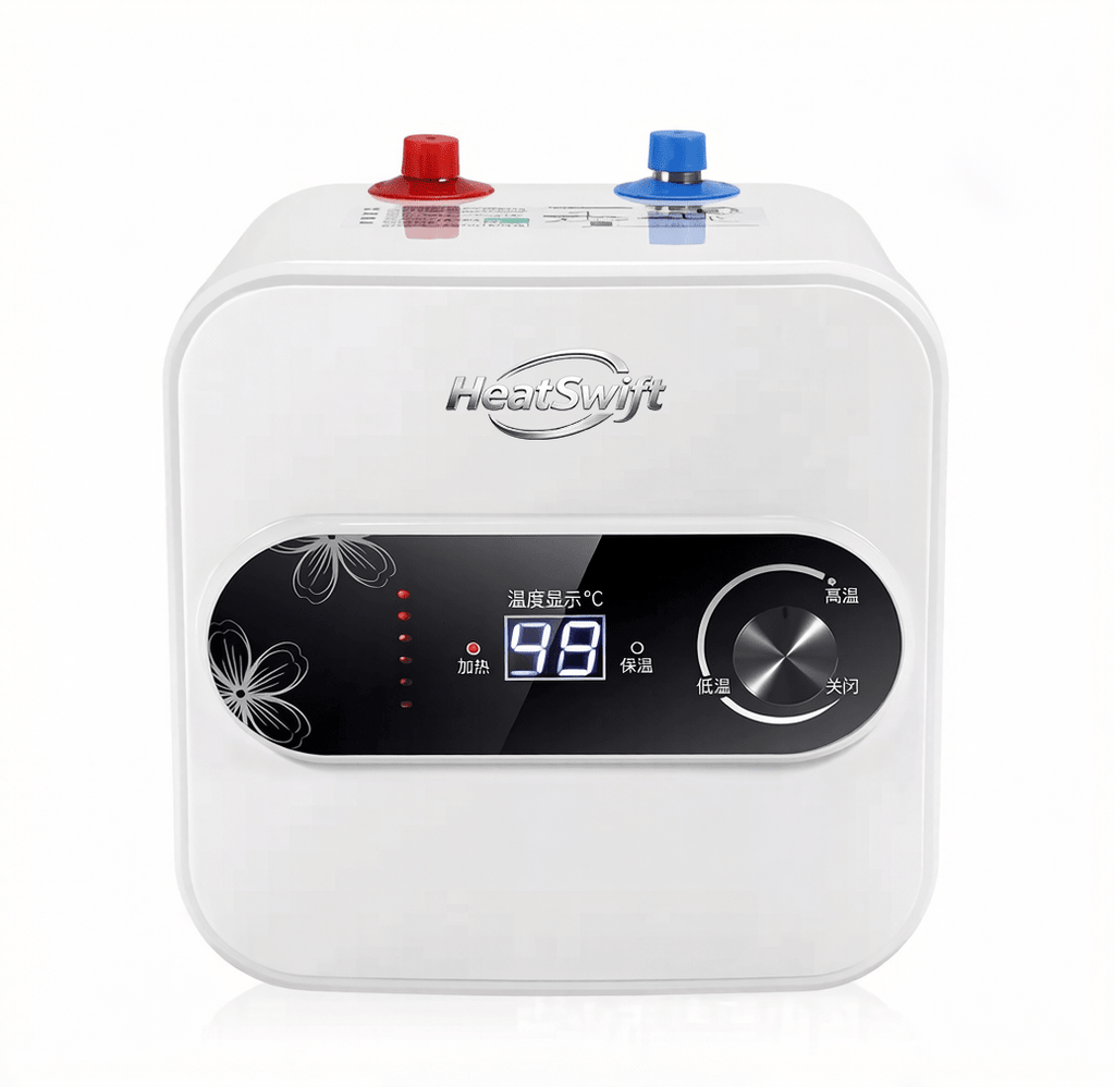8L Compact Mini Tank Electric Water Heater for Kitchen - HeatSwift